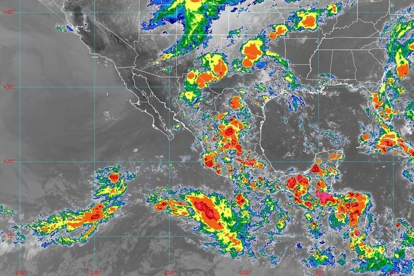 Se pronostican lluvias fuertes durante la noche y madrugada