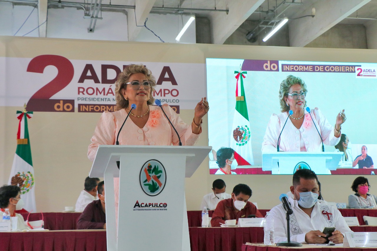 Convoca Adela Román a rescatar Acapulco y Guerrero con amor y trabajo