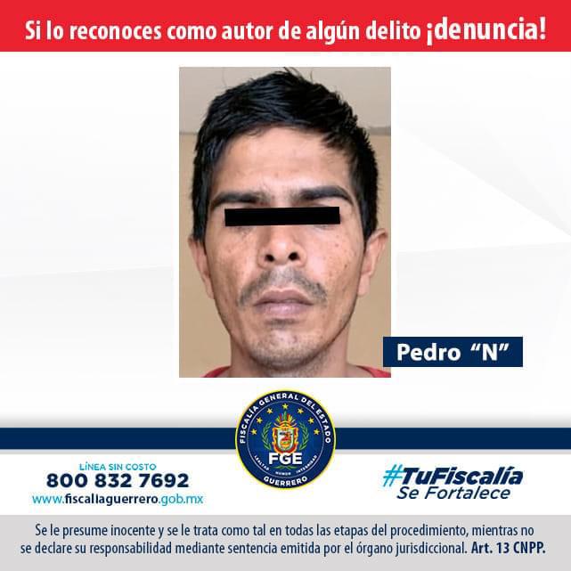 FGE obtiene vinculación a proceso en contra de Pedro “N” por el delito de secuestro en Atoyac de Álvarez