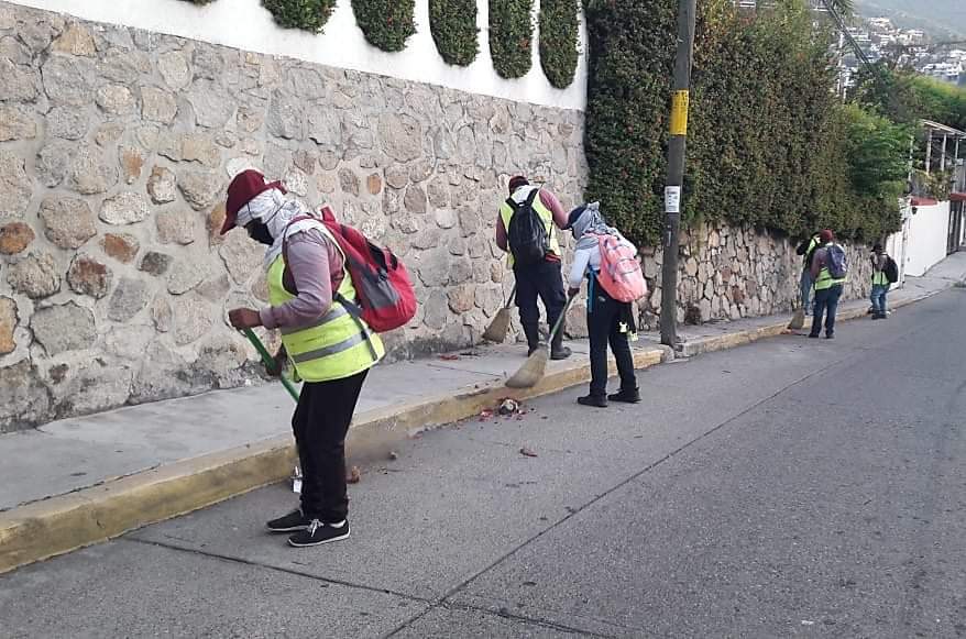 Intensifica Gobierno de Acapulco brigadas de limpieza contra el Coronavirus