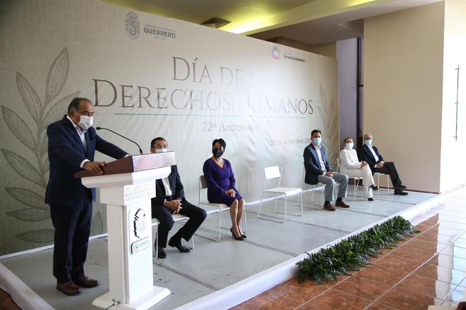 Guerrero celebra 72 aniversario del Día de los Derechos Humanos