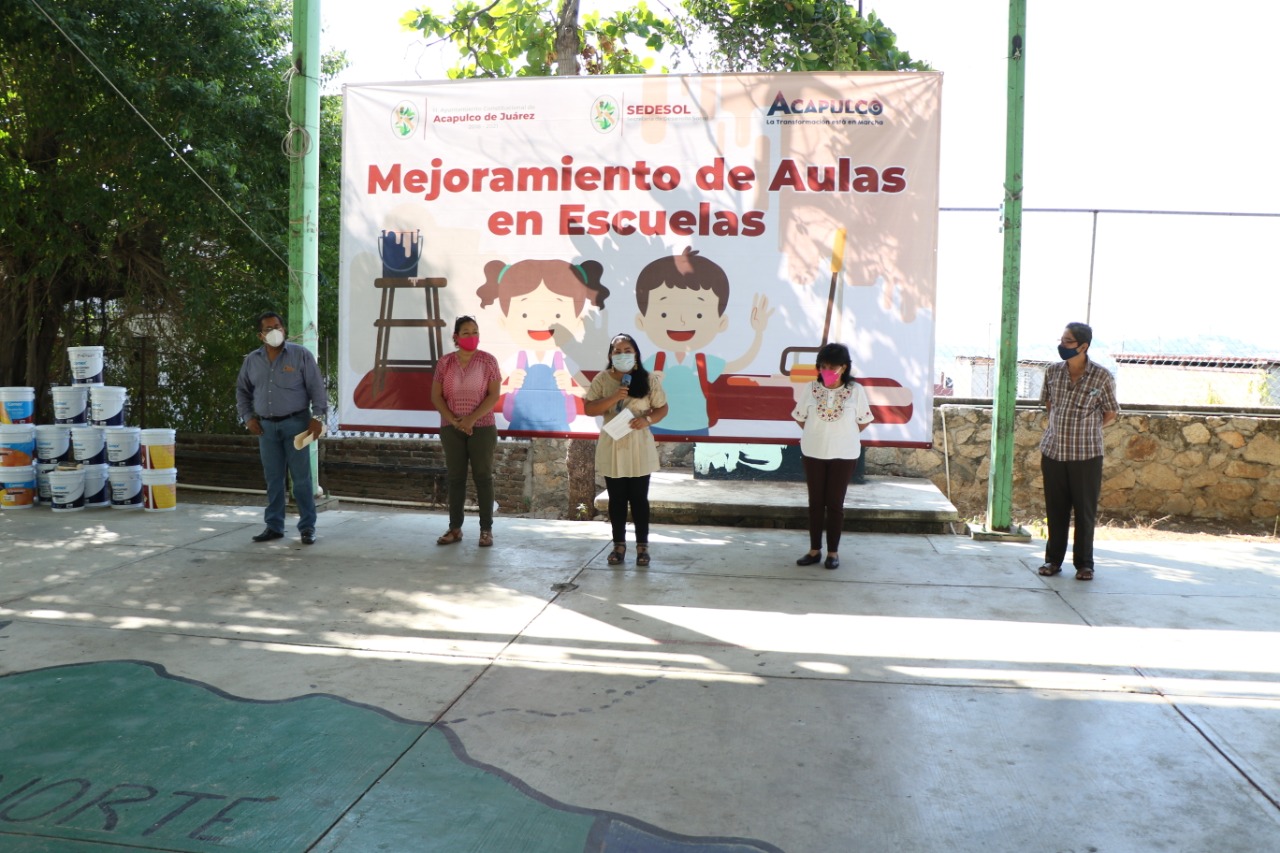 Arranca programa “Mejoramiento de Aulas y Techos en Escuelas”