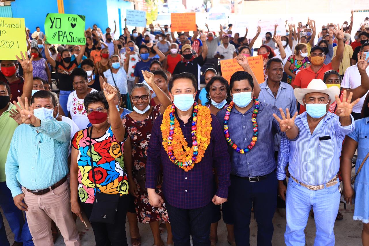 Desde Ayutla Pablo Amílcar Sandoval se compromete a empoderar a los pueblos originarios