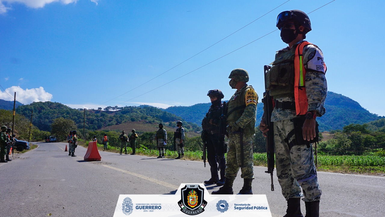 Se mantienen operativos de seguridad en Guerrero