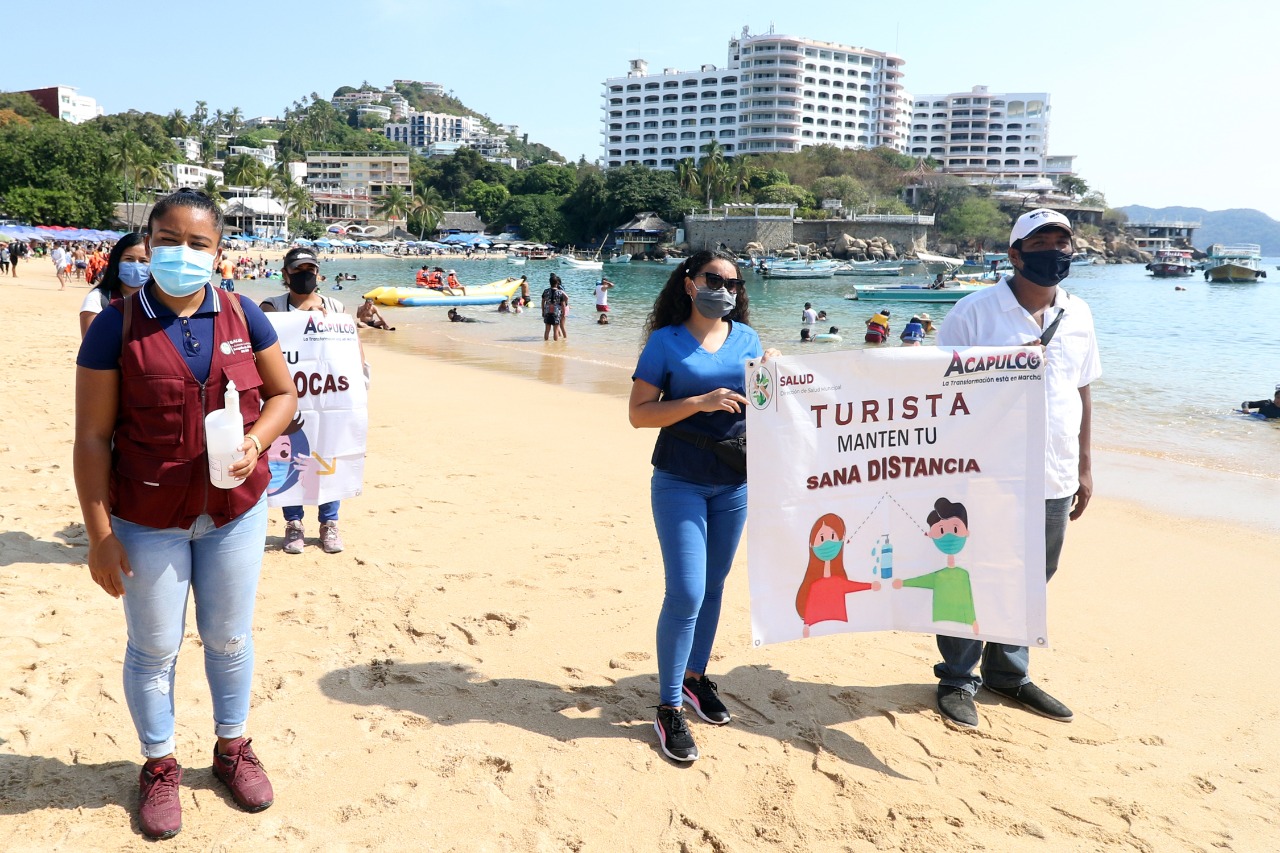 Logra Salud de Acapulco blindaje sanitario durante vacaciones