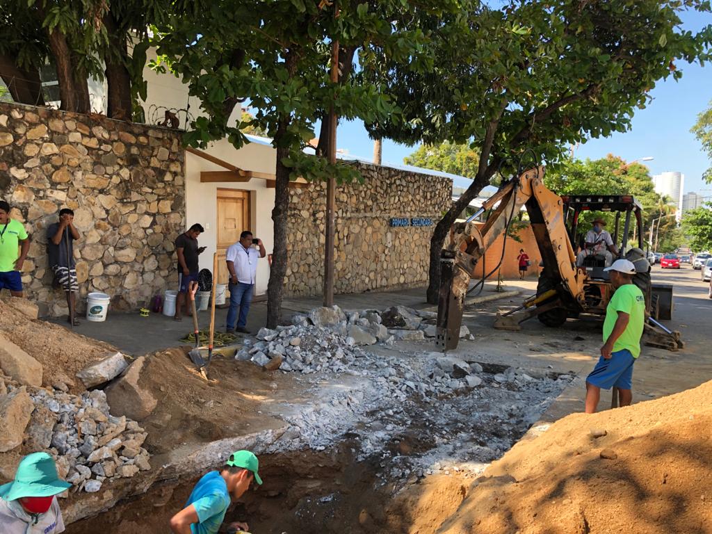 Rehabilita Capama línea sanitaria en Costa Azul