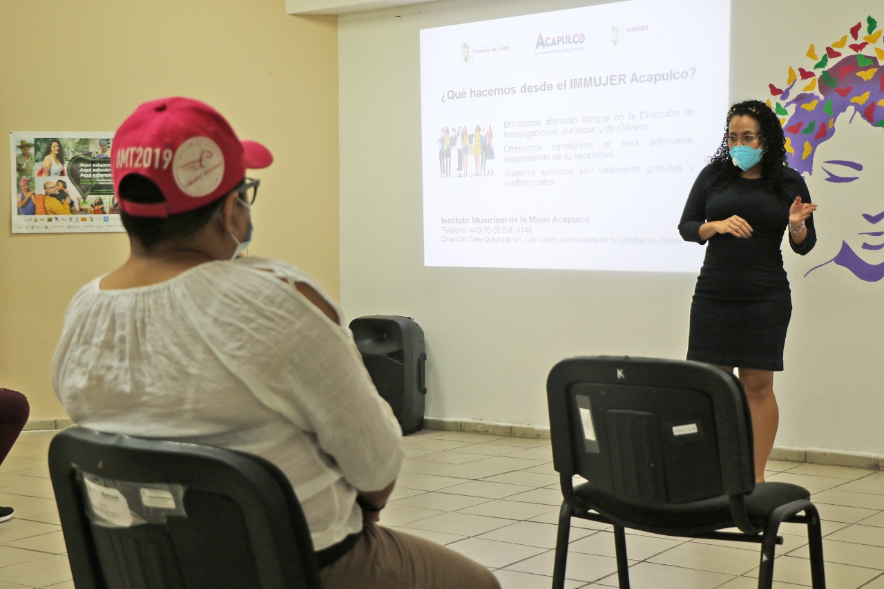 Imparte Immujer el taller “Manejo de emociones post COVID”