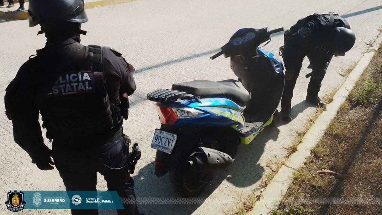 Recupera la Policía Estatal un vehículo con reporte de robo en Acapulco