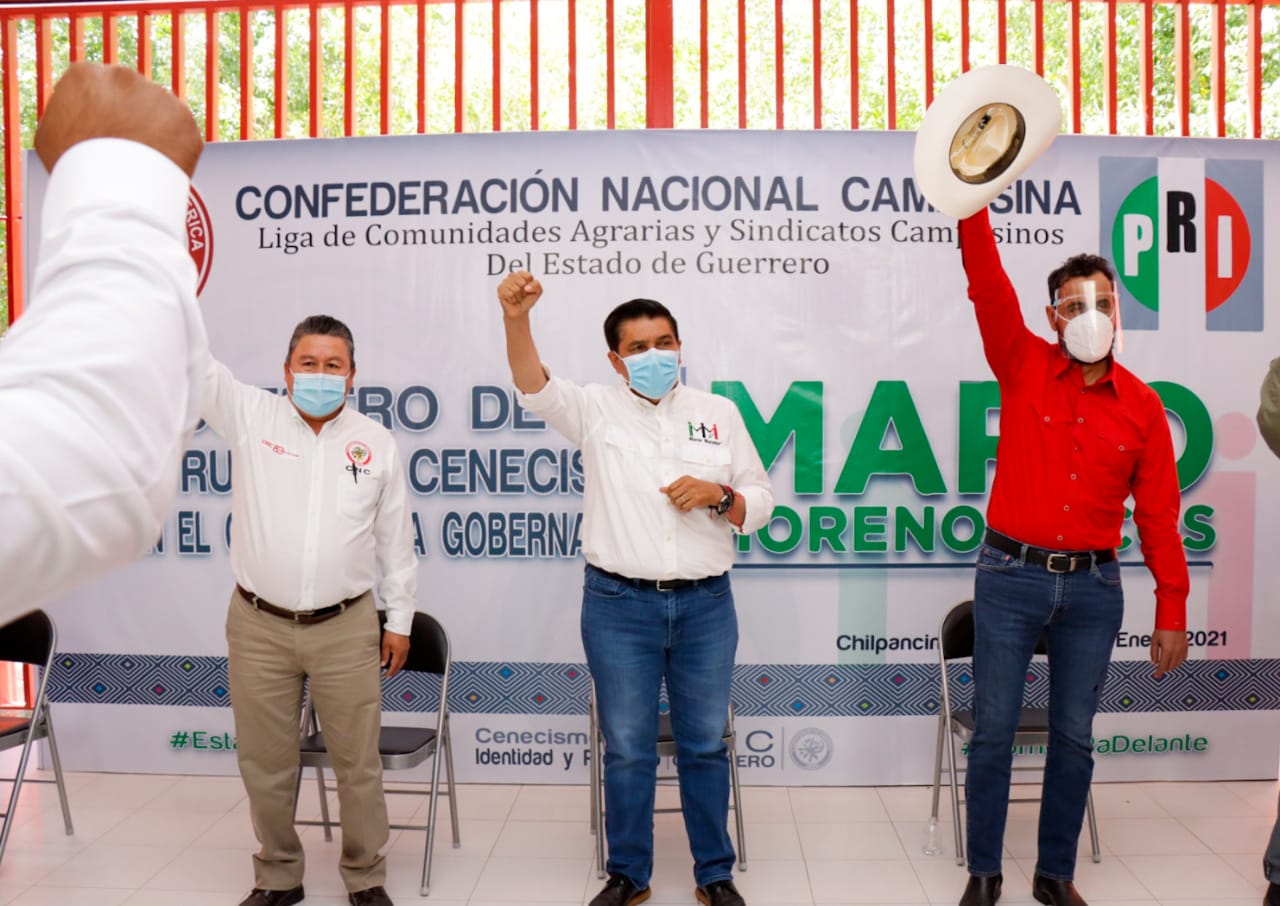 En reunión virtual, Mario Moreno recibe el respaldo de líderes y estructuras de la CNC en Guerrero