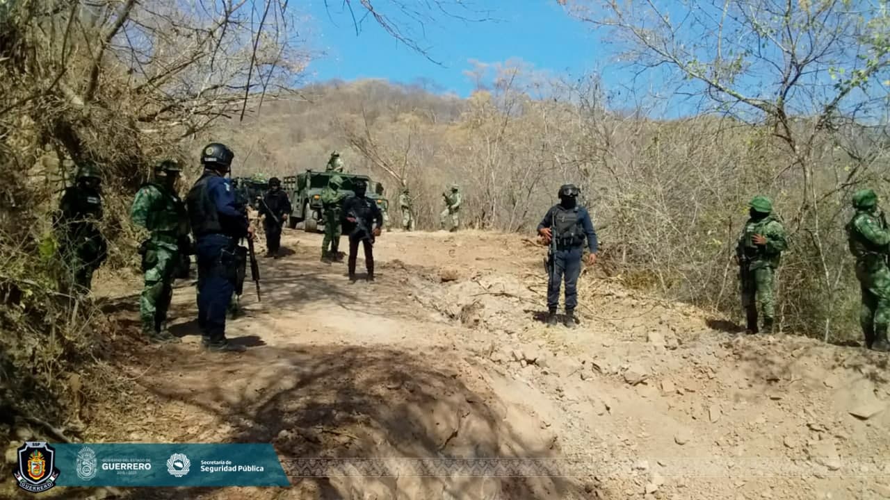 Hay seguridad en la sierra de Coyuca de Catalán