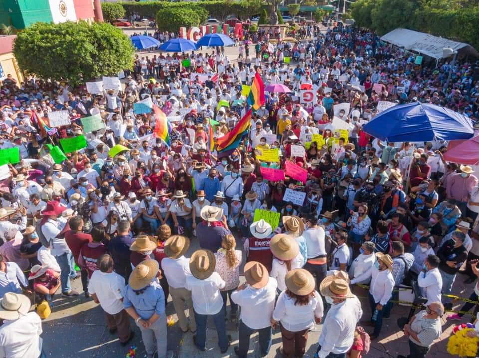 “Vamos a llegar a la verdad”, promete Félix Salgado a los padres y madres de los 43 de Ayotzinapa