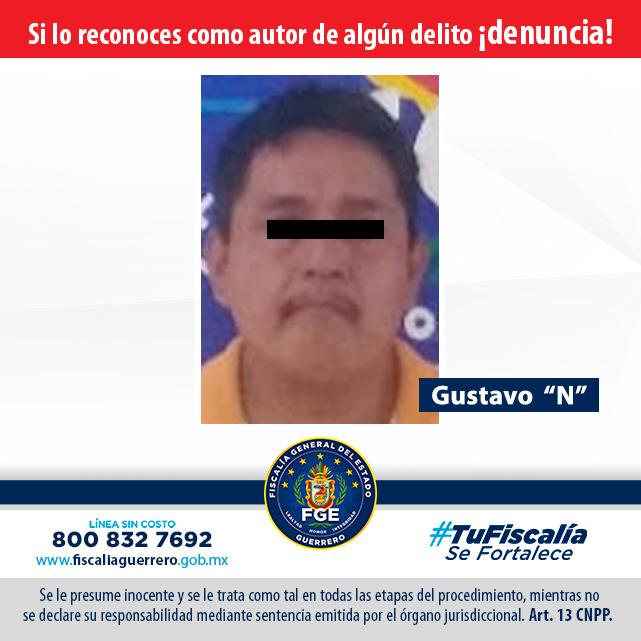 FGE manda a prisión a violador en Iguala