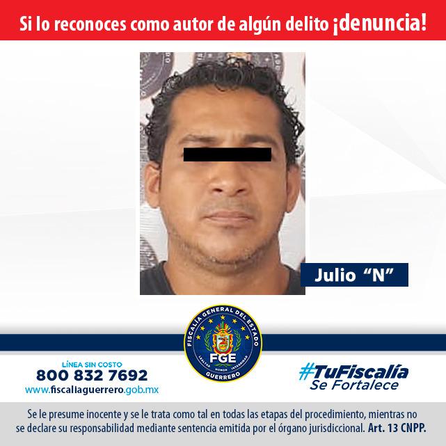 FGE detiene a presunto violador en Costa Grande