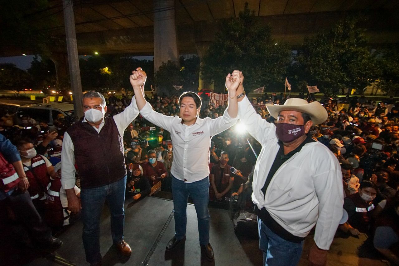 Se debe respetar la voluntad de Guerrero y Michoacán, exigen Mario Delgado, Félix Salgado y Raúl Morón