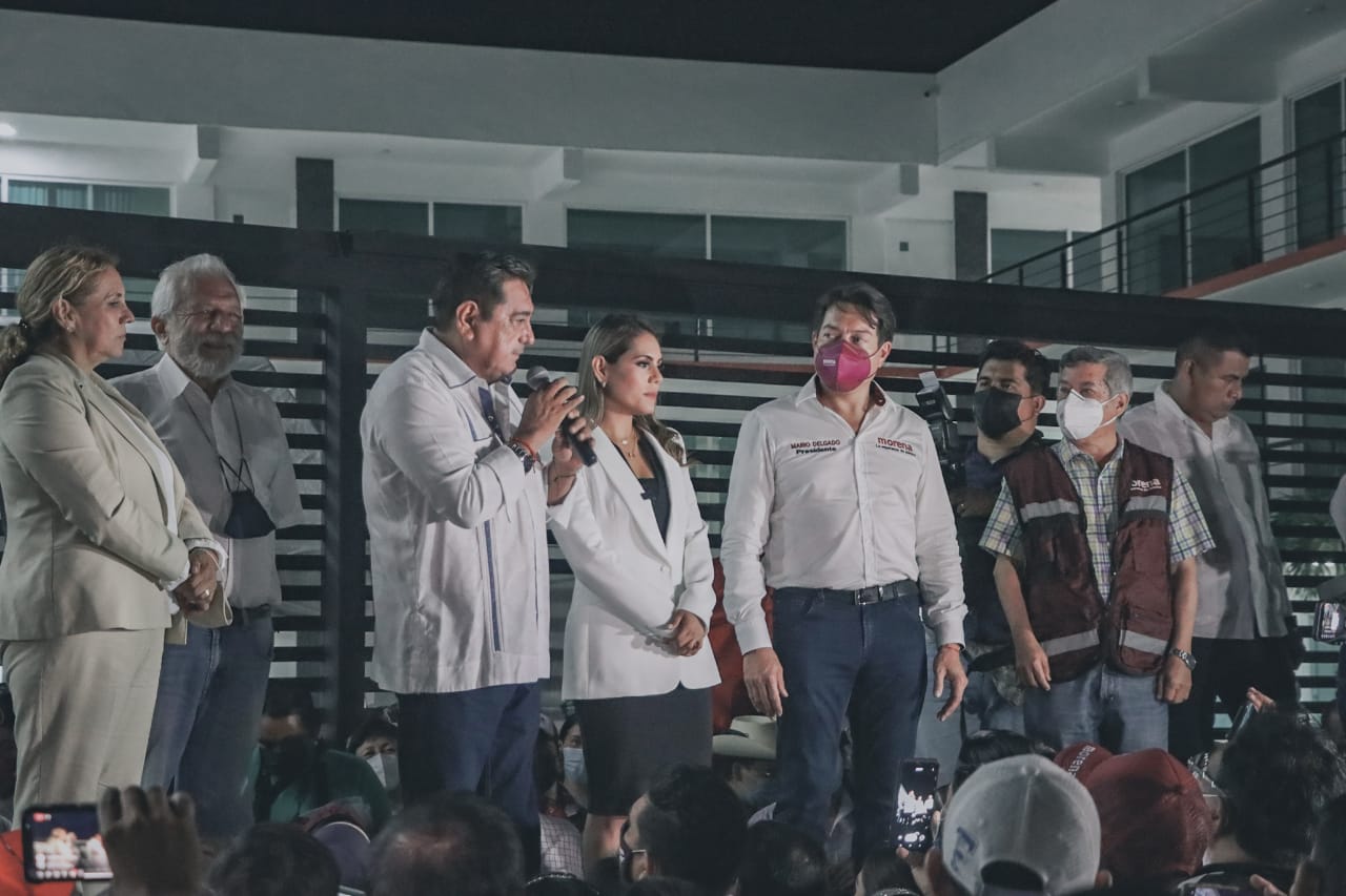 Presenta Evelyn Salgado Pineda su registro como candidata de Morena a la gubernatura de Guerrero