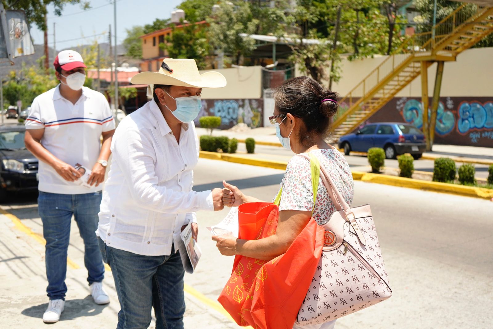 Lleva Pablo Amílcar el mensaje de la 4T a acapulqueños