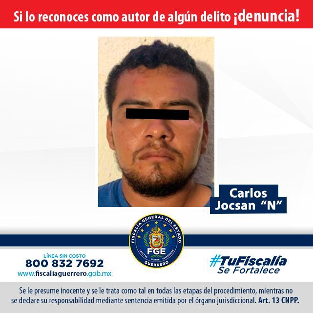 FGE logra sentencia para secuestrador en Acapulco
