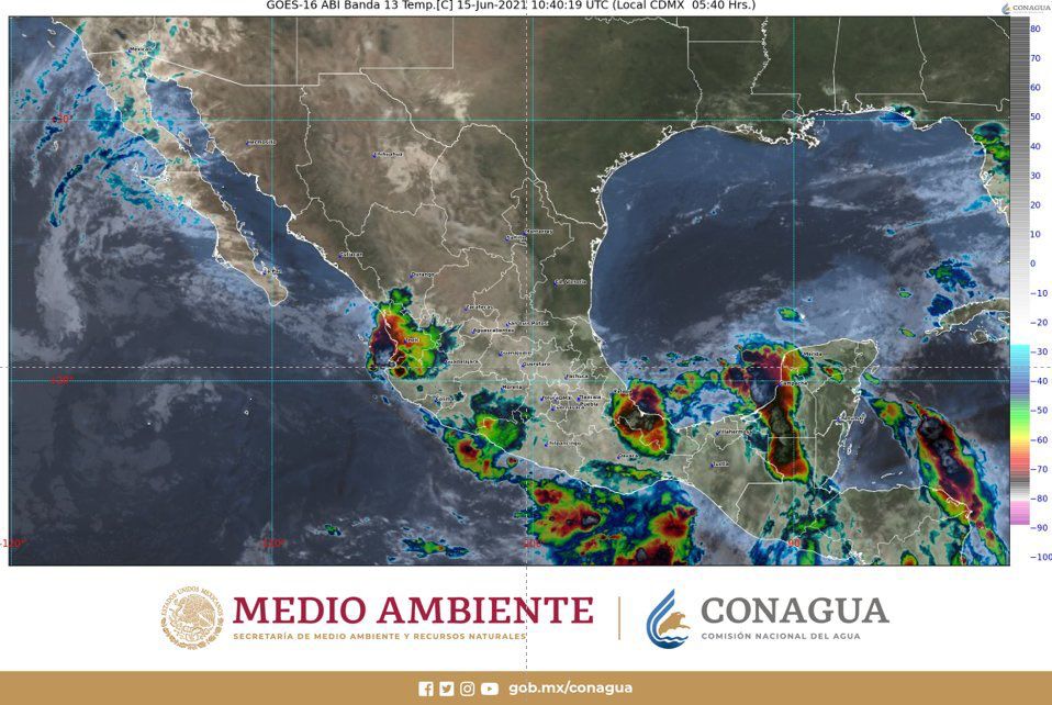 Alertan por lluvias fuertes en Guerrero