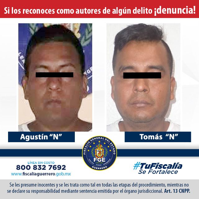 FGE ejecuta prisión a dos feminicidas en Acapulco FGE ejecuta prisión a dos feminicidas en Acapulco