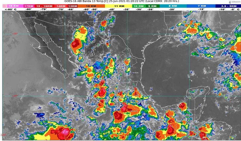 Alertan en Guerrero por lluvias intensas Alertan en Guerrero por lluvias intensas