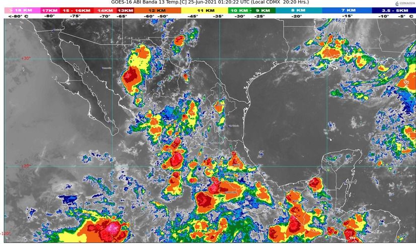 Alertan en Guerrero por lluvias intensas