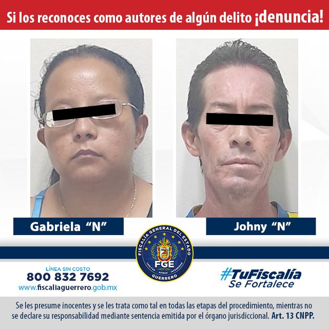 FGE obtiene prisión preventiva en contra de dos secuestradores en Acapulco