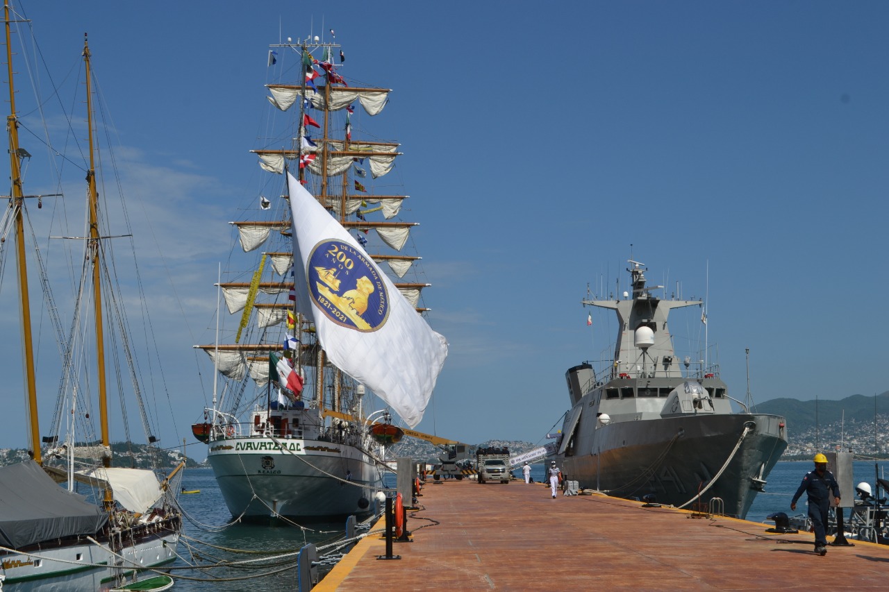 Buque Escuela Velero “Cuauhtémoc” concluye su Crucero de Instrucción “Bicentenario de la Armada de México”