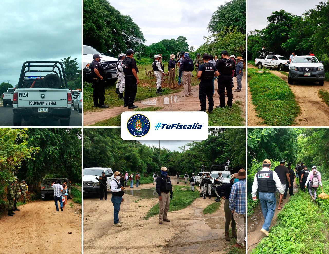 La búsqueda continúa con la FGE, Guardia Nacional y Policía Estatal para localizar a Vicente Iván “N” en Acapulco