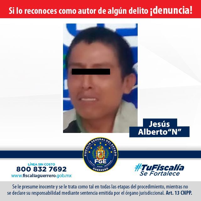 Fiscalía de Guerrero obtiene vinculación en contra de Jesús Alberto “N” por delito de abuso sexual en Iguala