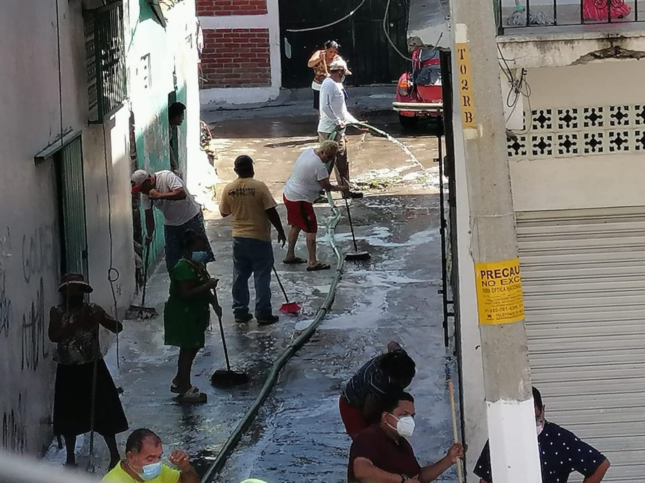 Gobierno de resultados, reconocen vecinos del Centro de Acapulco