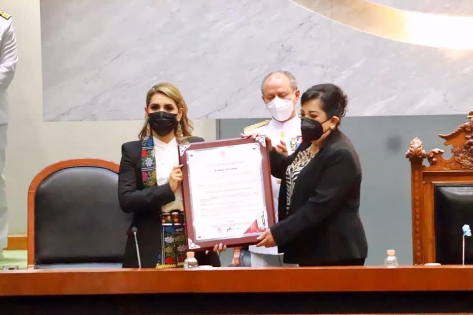 Rinde protesta Evelyn Salgado Pineda como la primera Gobernadora en la historia de Guerrero