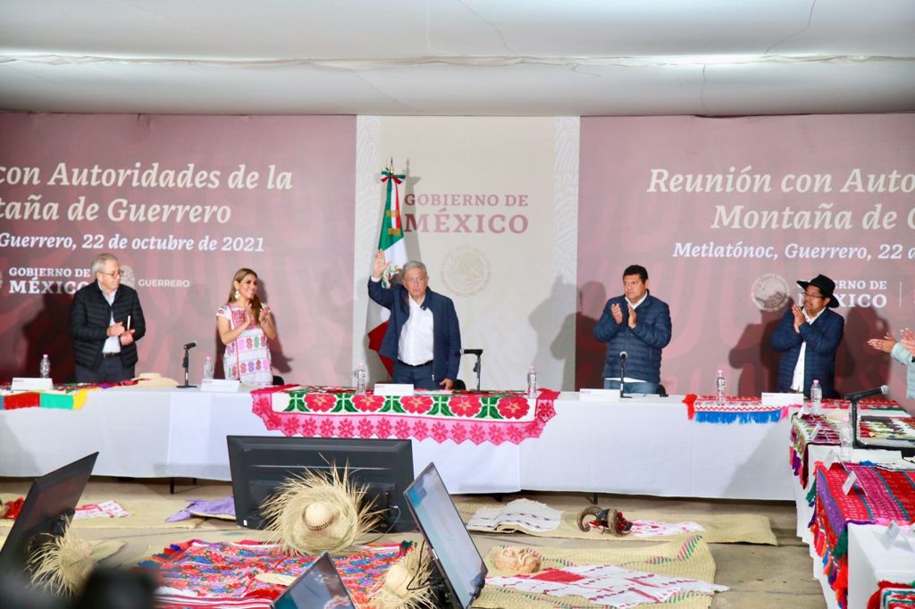 Anuncian el Presidente Andrés Manuel López Obrador y la Gobernadora Evelyn Salgado Pineda mayor inversión de desarrollo y bienestar para la Montaña