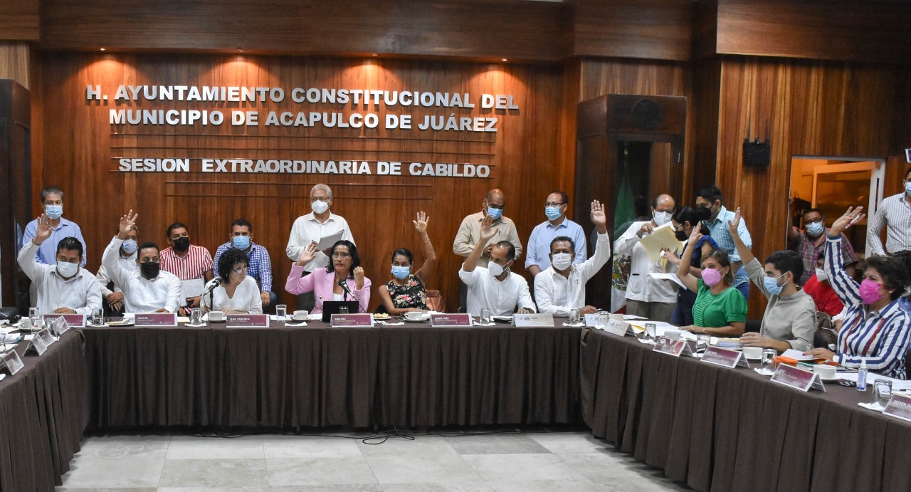 Aprueba Cabildo de Acapulco el proyecto de presupuesto de ingresos para el ejercicio fiscal 2022