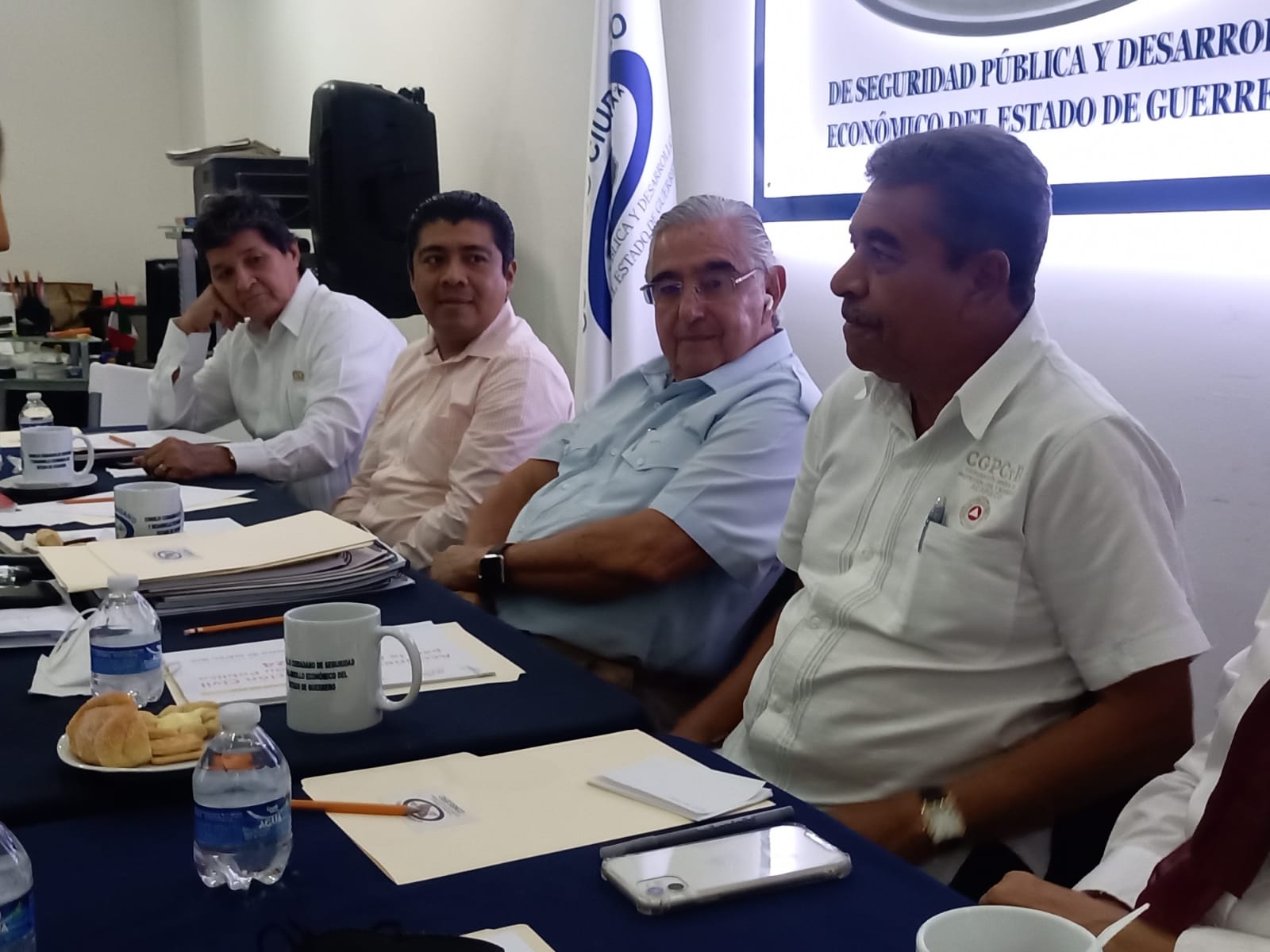 Participa PC en el Consejo de Seguridad Pública y Desarrollo Económico del Estado de Guerrero