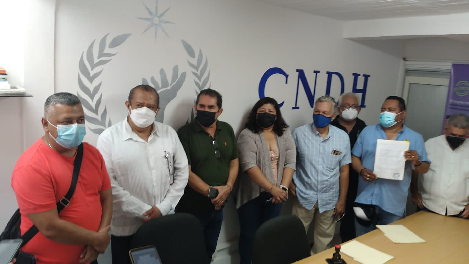 Interponen periodistas queja ante Derechos Humanos en contra de Abelina López