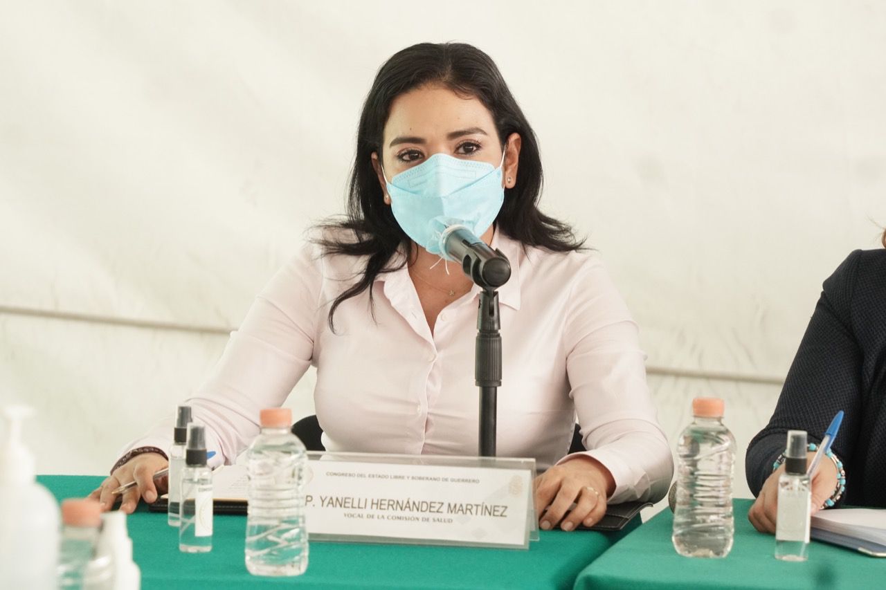 Convoca la diputada Yanelly Hernández a trazar metas reales en el trabajo de la Comisión de Salud