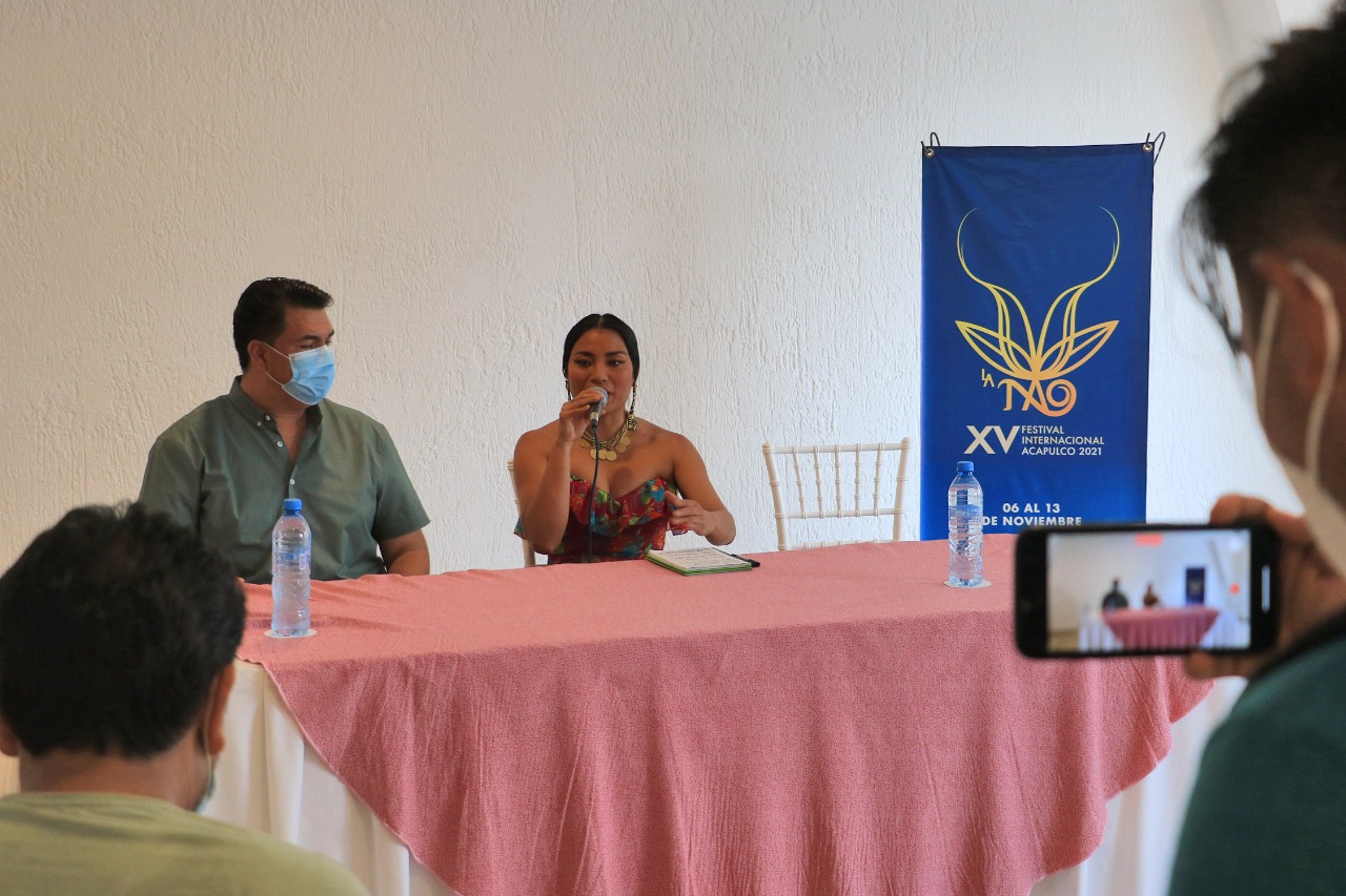Anuncia Alejandra Robles, dos funciones en la Nao Acapulco 2021