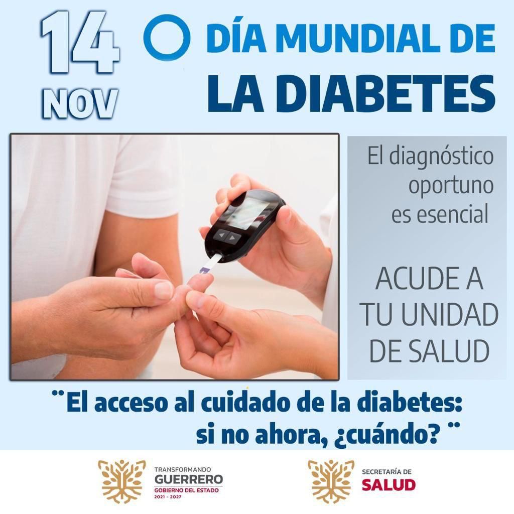Promueve SSA Guerrero detección oportuna de diabetes