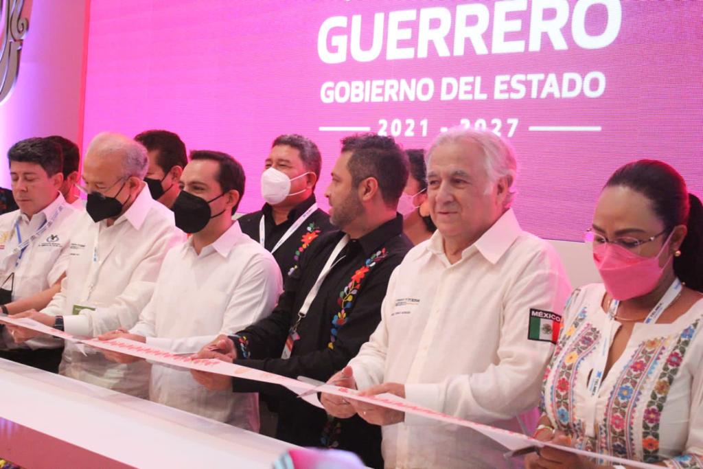 Se inaugura el pabellón de Guerrero en el Tianguis Turístico 2021