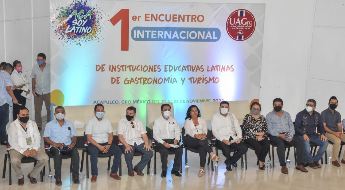 Inaugura Abelina López Primer Encuentro Internacional de Instituciones Educativas Latinas de Gastronomía y Turismo “Aca Soy Latino”