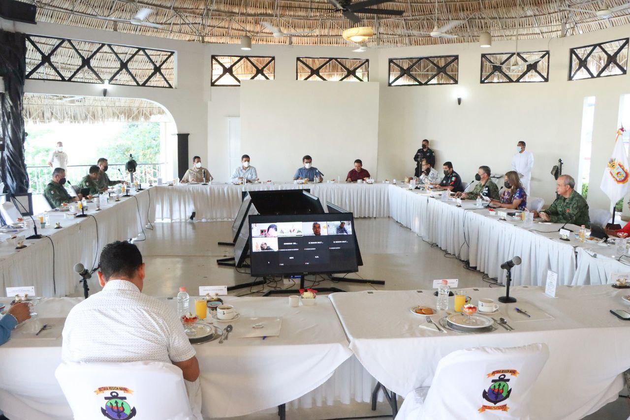 Encabeza gobernadora Evelyn Salgado en Acapulco sesión de Coordinación para la Construcción de la Paz en Guerrero