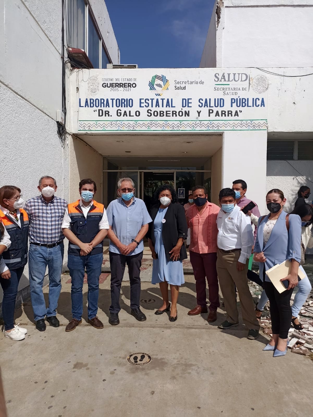 Acuerdan autoridades federales y estatales reforzar el Laboratorio Estatal de Salud Pública de Guerrero