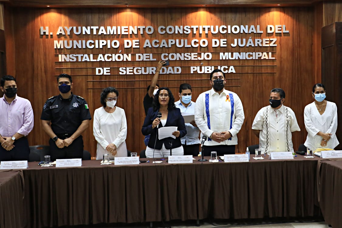 Instala Abelina López, Consejo Municipal de Seguridad Pública