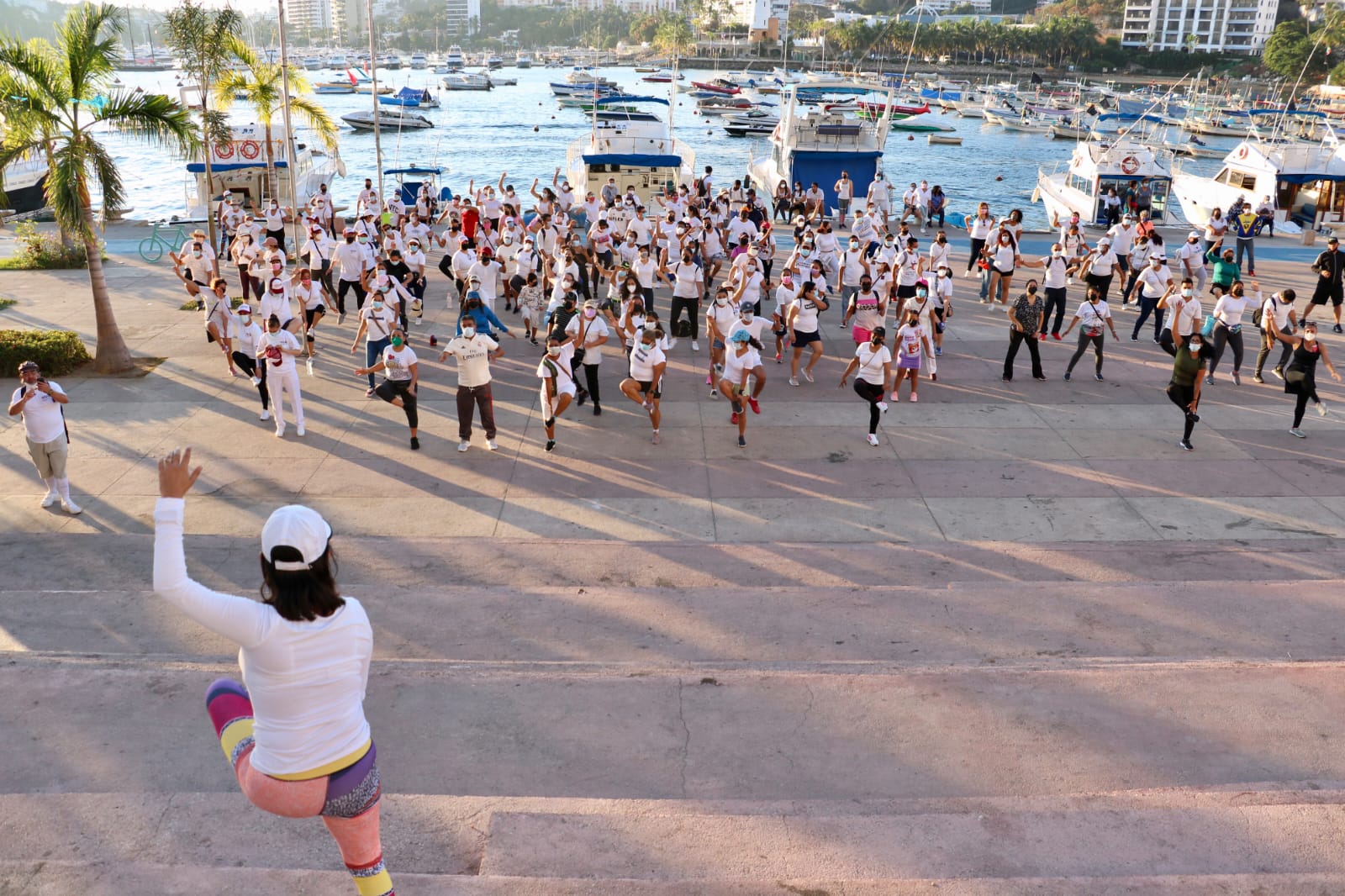 Realiza la SSG caminata en Acapulco en busca de mejorar la calidad de vida de los guerrerenses