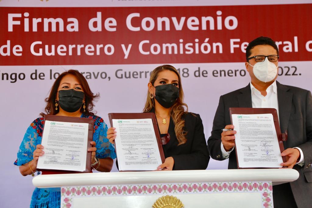 Avanza Guerrero en electrificación de comunidades ubicadas en zonas de muy alta marginación: Evelyn Salgado