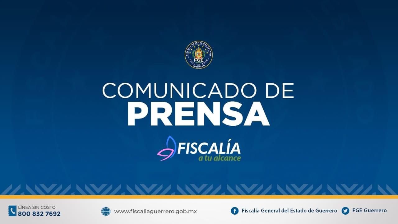 Fiscalía de Guerrero investiga agresión por arma de fuego en agravio de dos masculinos en Acapulco