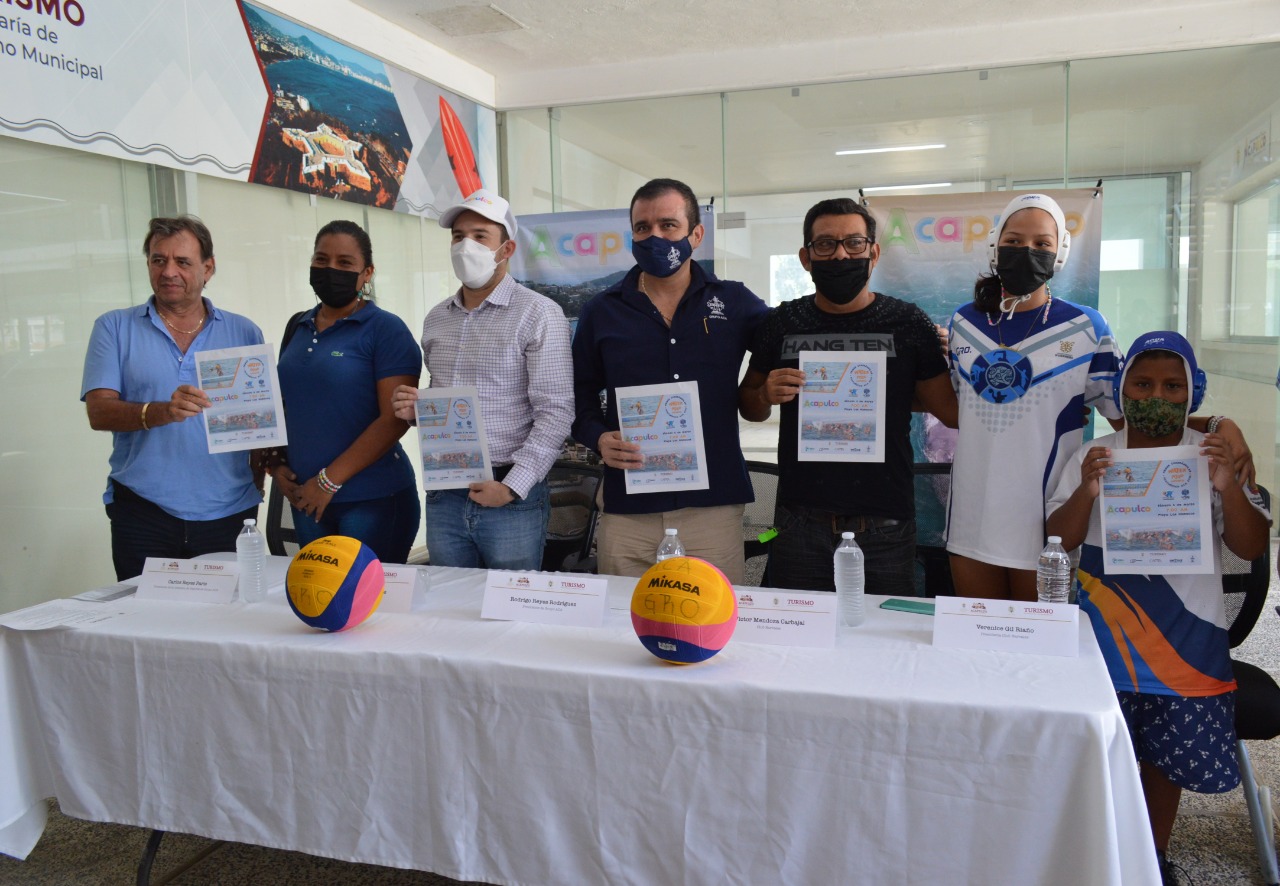 Por primera vez, Acapulco es sede de cuadrangular de Waterpolo infantil