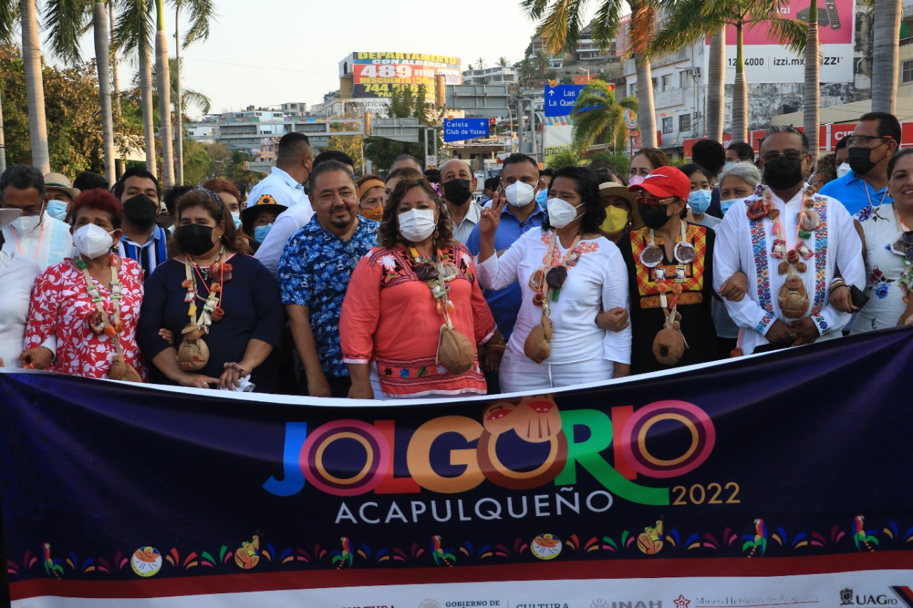 Colorido y alegre encuentro cultural del Jolgorio Acapulqueño 2022