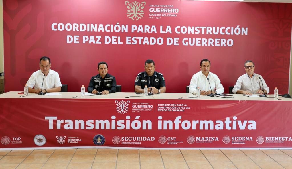 Mesa de Seguridad fortalece acciones para atender y disminuir la incidencia delictiva en Guerrero