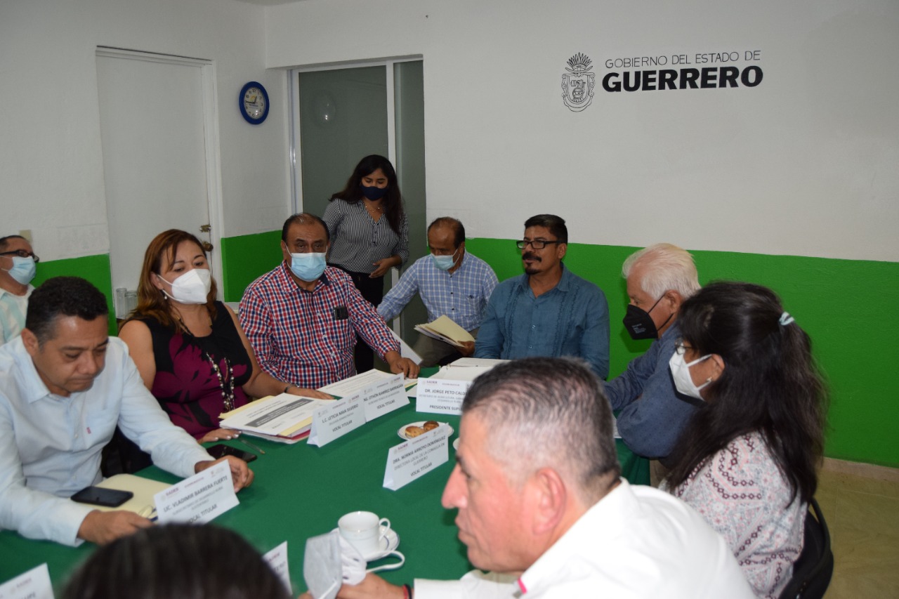 Sagadegro se reúne con el Comité Técnico del Fideicomiso Fondo De Fomento Agropecuario de  Guerrero